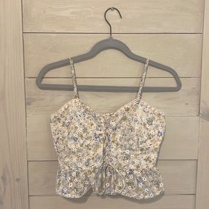 Wild fable floral tank top